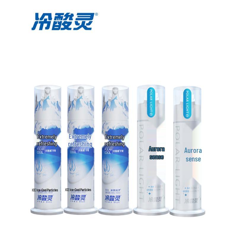 Leng Suan Ling Arctic Refresh & Aurora Sensation Toothpaste 5-Pack