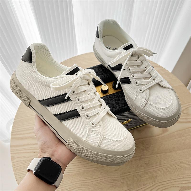 

Летняя новая мужская обувь универсальная модная трендовая мужская повседневная парусиновая обувь низкая плоская удобная обувь для скейтборда мужская 44 бежевый