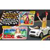 Gobelets Voiture de Course, Gobelets avec Paille Fête d'Anniversaire Voiture de Course Fournitures Décorations de Fête pour Enfants Thème Voiture de Course