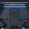 Desktop 30W Wireless Charger Stand Dock Phone Holder For iPhone 16 15 14 13 12 Pro Max Samsung S25 Xiaomi Fast Charging Station