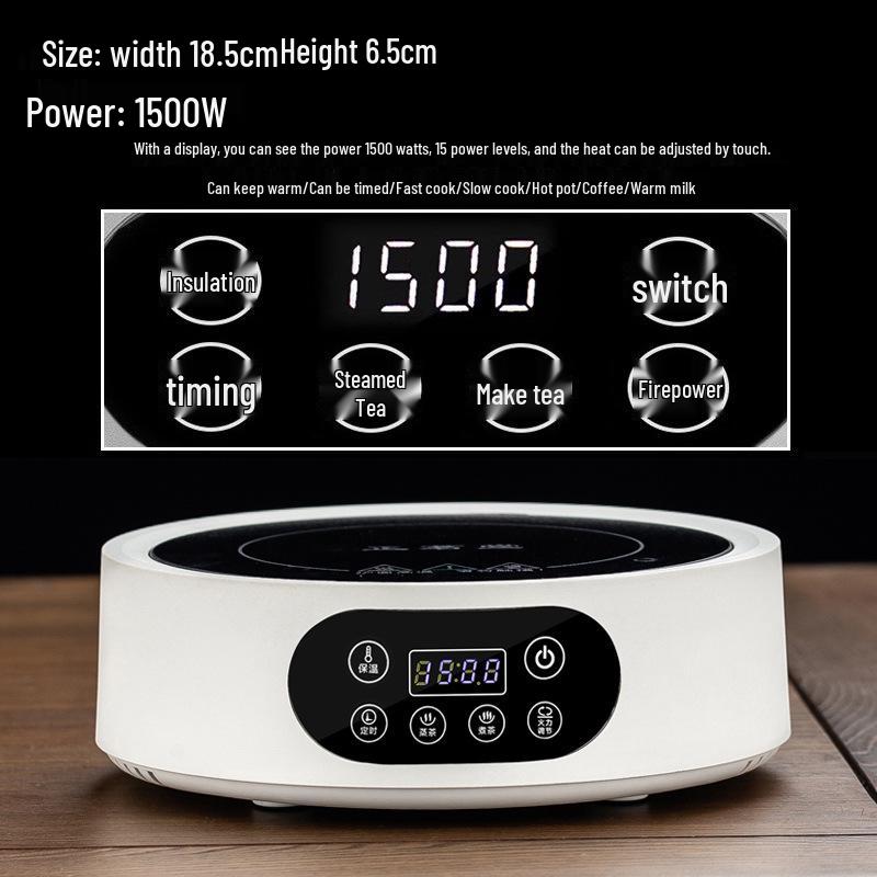 Zhengmingtang 1500W Multifunctional Electric Ceramic Tea Maker & Induction Cooker