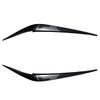 For BMW X3 X4 G01 G02 2018- Car front headlight decoration lamp eyebrow modification carbon fiber accessories external kit