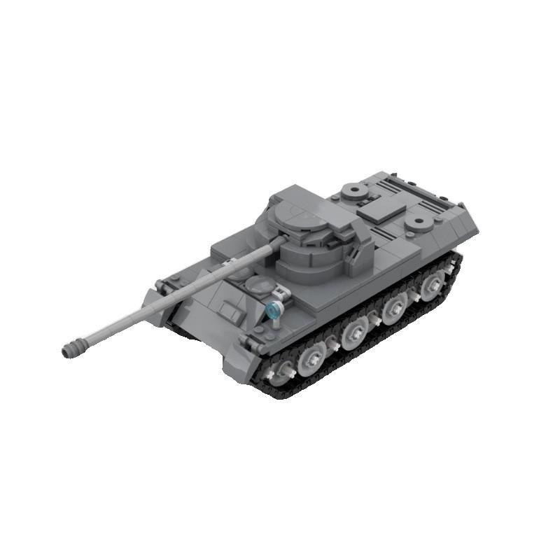 Wojna Wojskowy Sfl. IVc Czołg Strv 103 Klocki do budowania Zestawy prezentowe Model do samodzielnego montażu Kompatybilny z LEGO Zabawka dla chłopców