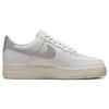 Nike Air Force 1 07 Essential Silver Swoosh Damen-Sneaker Weiß Summit-White Metallic-Silber DQ7569-100