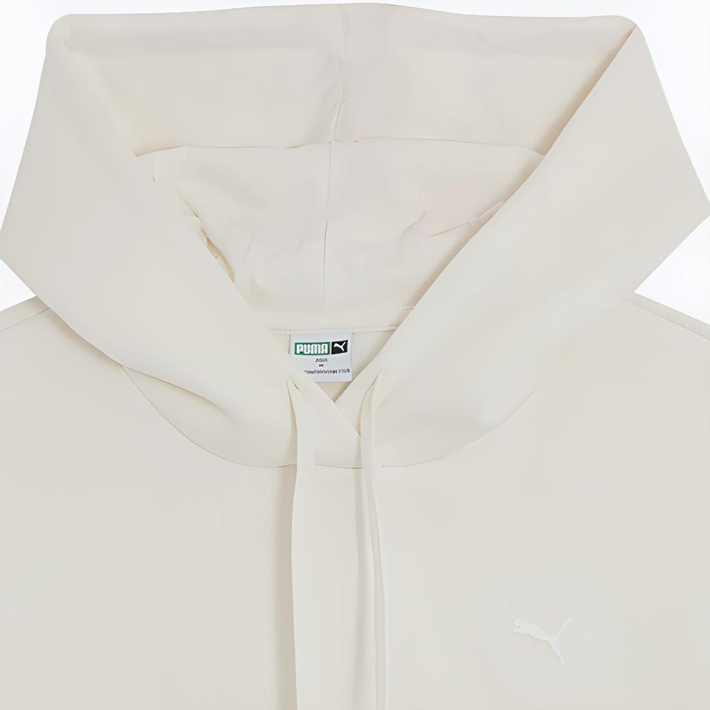 Puma Sports Casual Knitted Hooded Pullover Sweatshirt Women sweatshirt White 627883-65