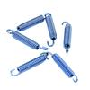 Exhaust Muffler Spring Set, Qiilu Parts Center Muffler Spring for Motorcycle Scooter ATV 6pcs (Blue)