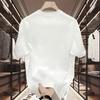 Trendy Brand Short-Sleeved Pure Cotton Men'S Printed T-Shirt Trendy Men'S And Women'S Versatile Round Neck T-Shirt Men'S