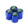 ZHA3 Aluminum Car Wheel Tire Valve Cap Auto Tire Protection Caps For Alfa Romeo Giulia Stelvio Giulietta 4C 156 Mito Tonale GT 166