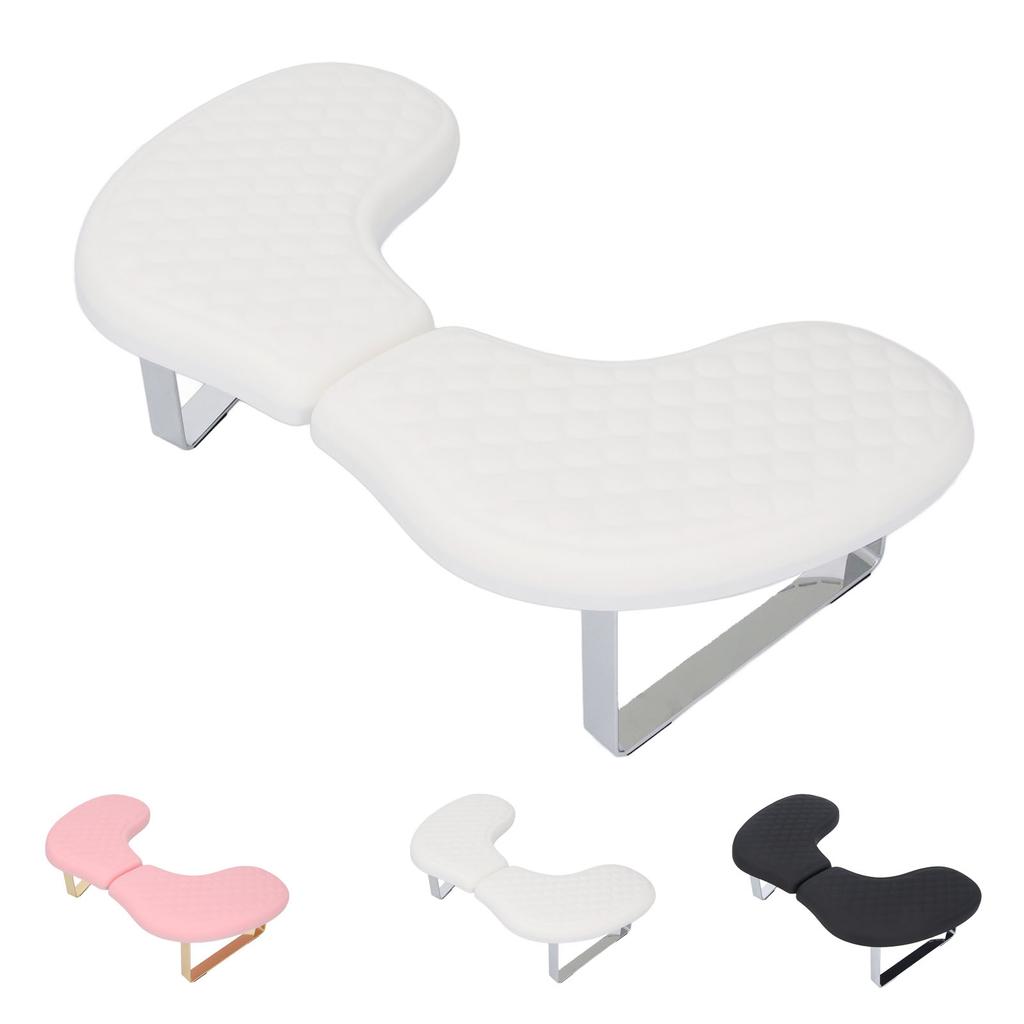 Podpórka pod ramię do paznokci dla stylistki paznokci Odłączana w kształcie U Miękka PU Składana podpórka pod dłoń do manicure do salonu domu