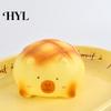Fake Food Stress Reliever Simulated Toy Slow Rebound Bread Design Relief Rising Squeeze Realistic Texture Color Soft Silicone Decompression