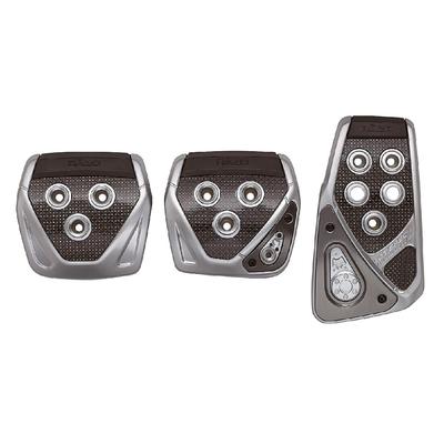 Carmate Car Pedal Set RAZO GT Spec Carbon Silver Skyline and Other Models RP104 MT-S Fits