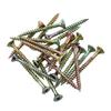 100Pcs/Pack 35mm 45mm 60mm 80mm Self-tapping Screw M5 Flat Head Woodworking Screws  Hardware Tools