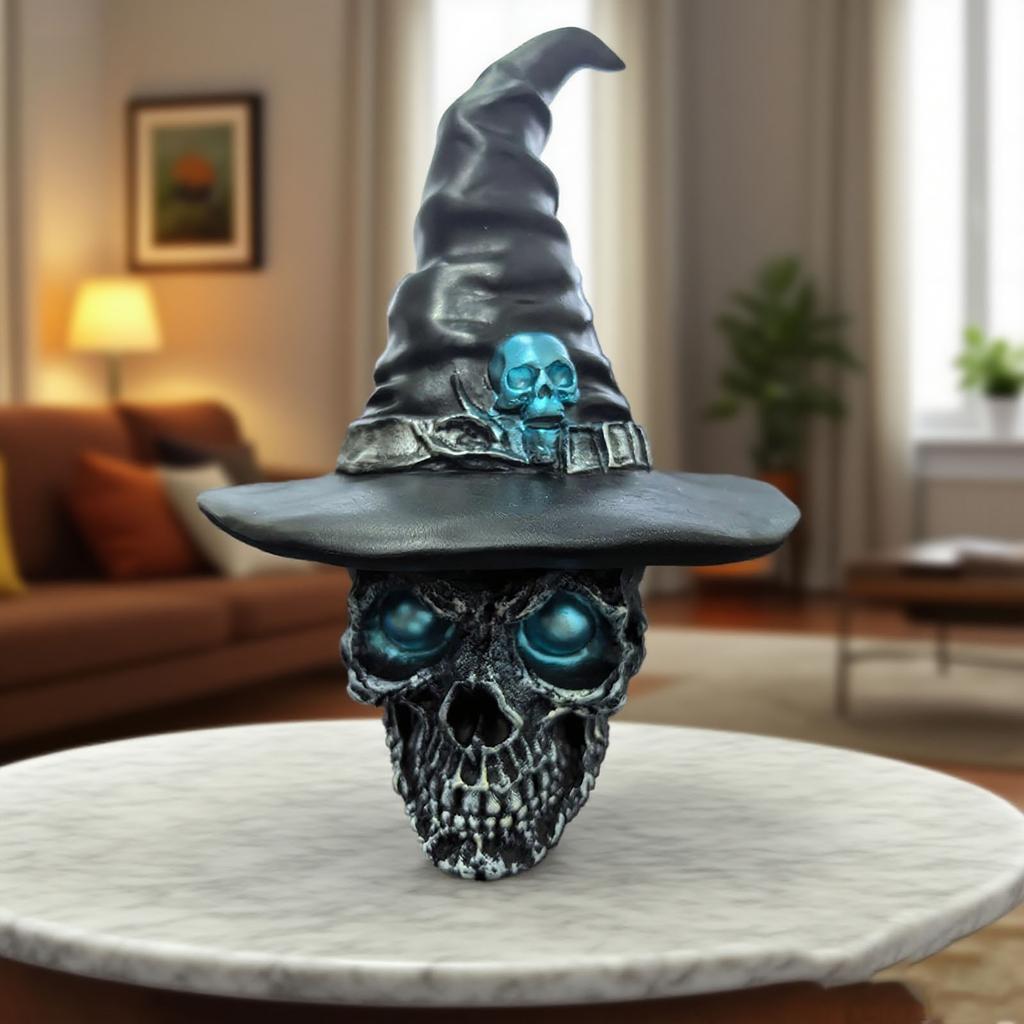 Halloween Resin Gothic Skeleton  Home Desktop Decoration Gifts