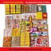 33-Piece Ancestor Worship Set: Yellow Paper Ghost Money & Yuanbao for Rituals