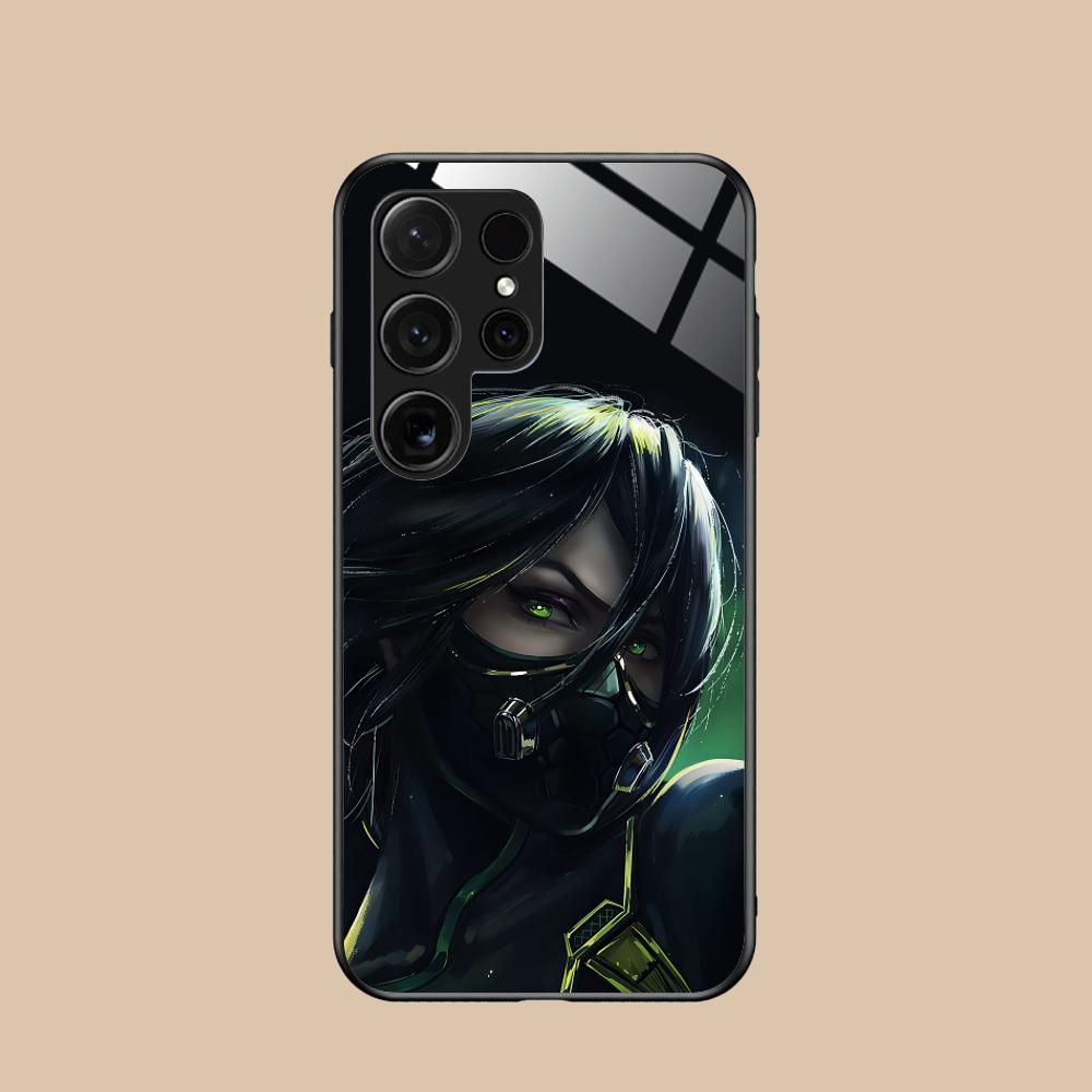 Valo Viper Phone Case for Samsung Galaxy S26 S25 S24 S23 S22 S21 S20 Note20 Plus FE Ultra Glass Protective Cover