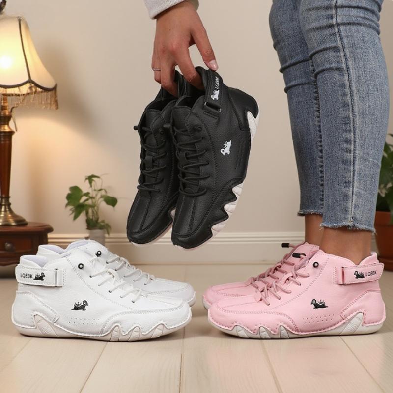 Luxury Bare Boots Women's Fashi Sneakers Design Soft Bottom Breathable N Slip Walking Shoes Outdoor Driving Motorcycle Boots