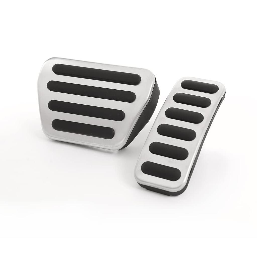 Sauicemy Throttle Pedal Pad Covers for 2020 Range Rover Foot Gas Car Car Interior Easy Stainless Set Rover/Land Defender, Brake, Accessories,