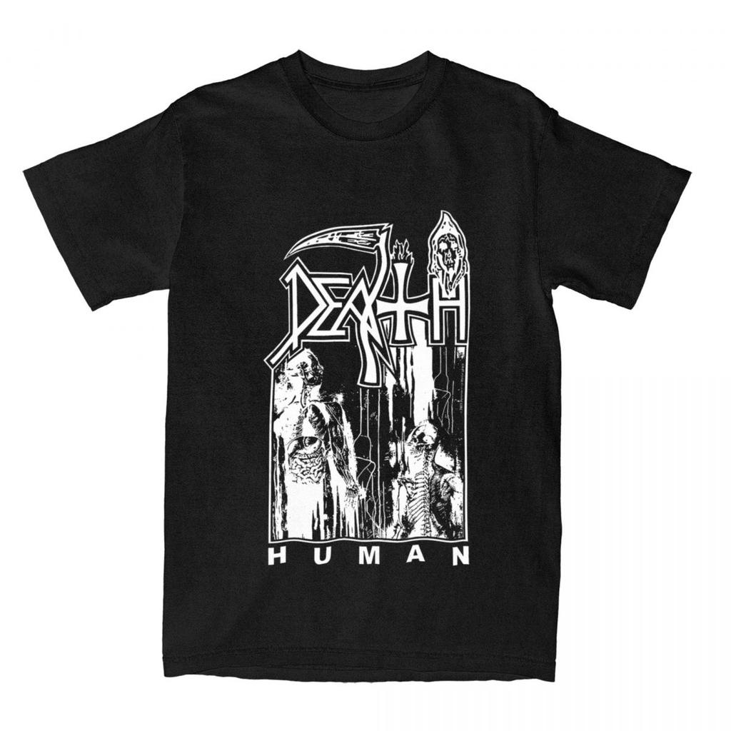 Symbolisches Albumcover Death Band T-Shirt für Herren Neuheit Baumwoll-T-Shirt Rundhals Kurzarm T-Shirts Bedruckte Kleidung