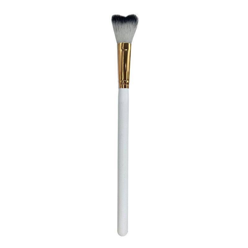 1 Pcs Lash Shampoo Curved Brush For Eyelash Extension Cleansing Soft Makeup Removal Bath Swoop Brush Tools