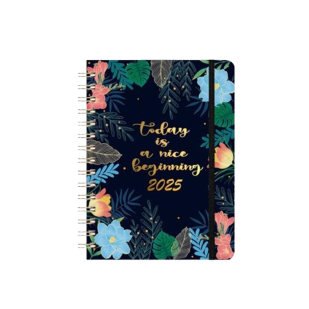 A5 Student Class Notebook 140 Pages 180° Lay-Flat Notebook 2025 Planner Notebooks  Stationery