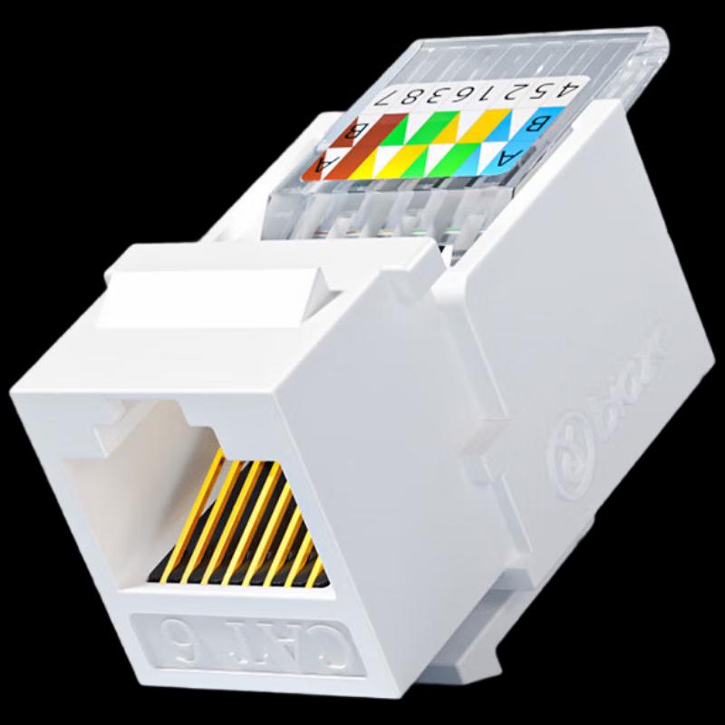 BIAZE CAT6 Gigabit Tool-Free RJ45 Network Module