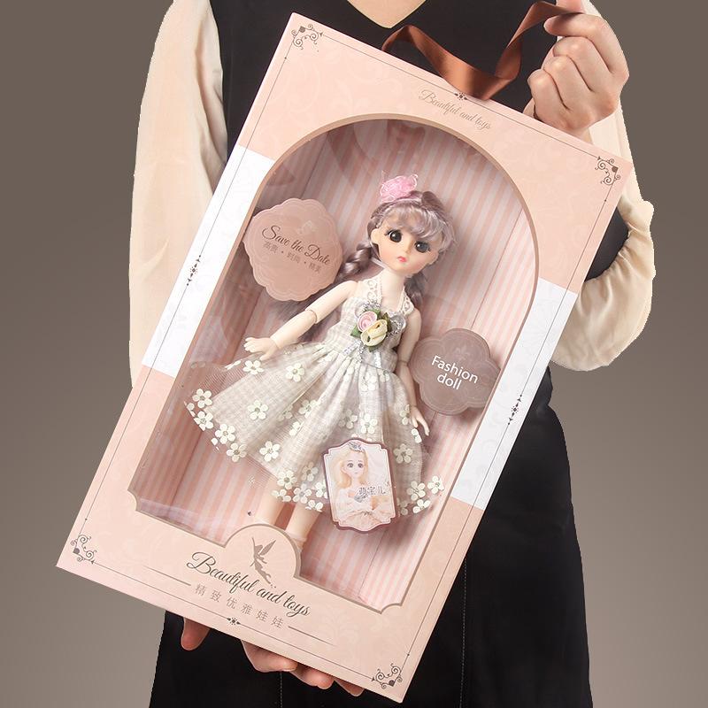 Gift Box Dress Up Doll Toy Gift Box Set Little Girl Girl Gift Girl Toy Princess Doll