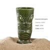 60er Typ Hawaiianische Tiki-Tasse Keramik-Cocktailgläser Bar Weinglas Dekorationen Ornamente Gläser für Getränke Personalisiertes Geschenk