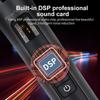 Handheld Microphone with Sound Card Effects All-in-One Noise-Canceling Mic Reverb Connecting Cell Phone for Equipment Live