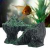 Aquariums Decorations Rockery Landscaping Resin Figurine Fishtanks Landscape Rockery Shelter Succulent Plant Ornaments