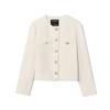 Autumn and Winter Women's Clothing New French Celebrity Temperament Design Sense Design Sense Retro Short Long-sleeved Jacket
