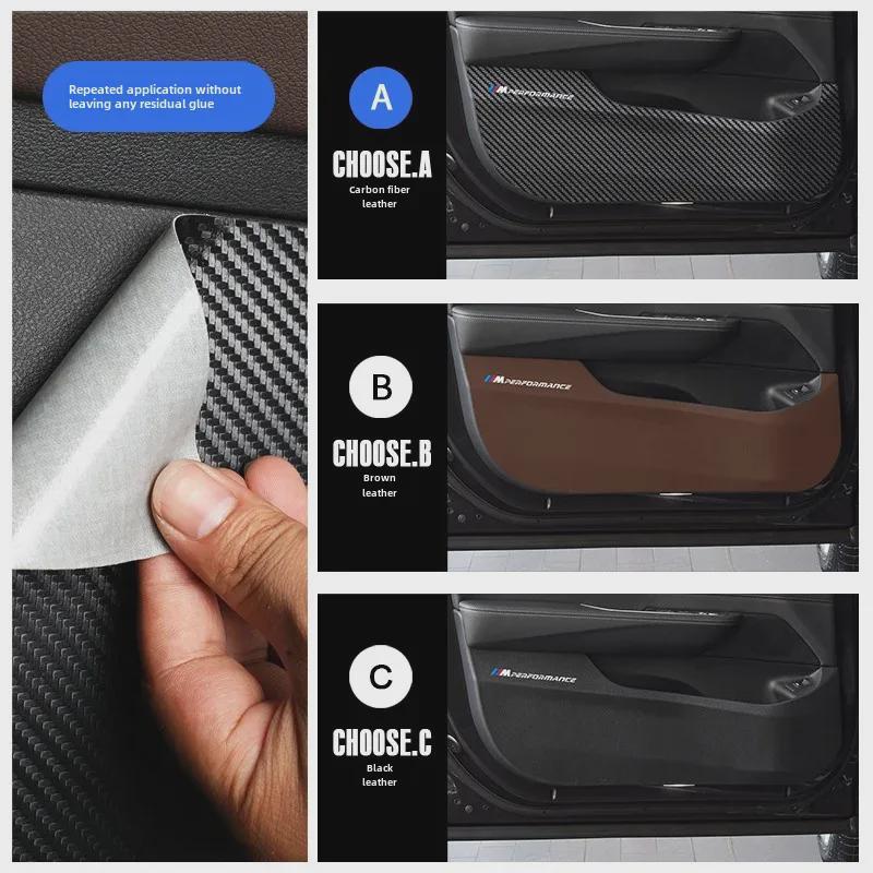 BMW 6 Series GT Leather Anti-Kick Pad: Scratch & Dirt Protection for Interior Modification