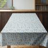 Floral Tablecloth Vintage Blue Washable Table Cover Farmhouse Decor Dining Tablecloths Rectangle Table Cover Rustic Home Party D