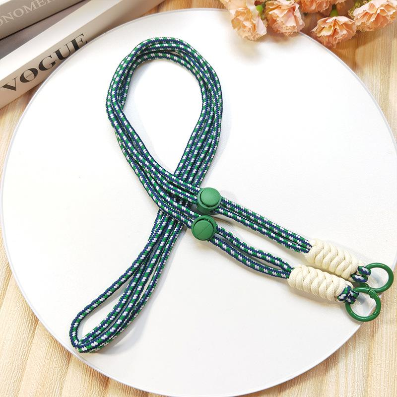 Verstellbares geflochtenes Handy-Lanyard - Abnehmbarer Umhänge-Schultergurt