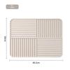 1Pc Foldable Dish Drying Mat Silicone Drain Mat For Kitchen Tableware Non-slip Drying Pad Dish Drain Mat Quick Draining For Home