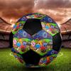 Mr. Men and Little Miss Soccer Ball Colorful All Ages Machine Stitched PVC Competition Ready Durable High-Bounce.SIZE5