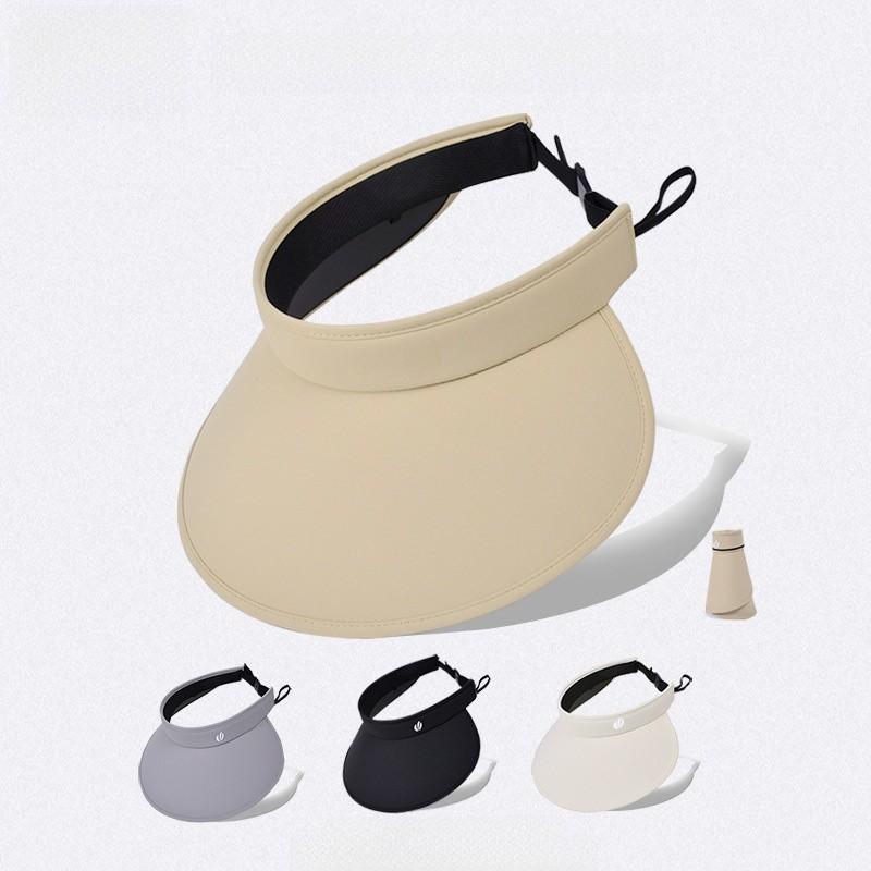 Summer Sun Protection Cap With Wide Brim And Breathable Polyester For Women Outdoor Use