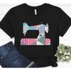 Sewing Machine Funny Quilting Quilter Quilt Seamstress T Shirt