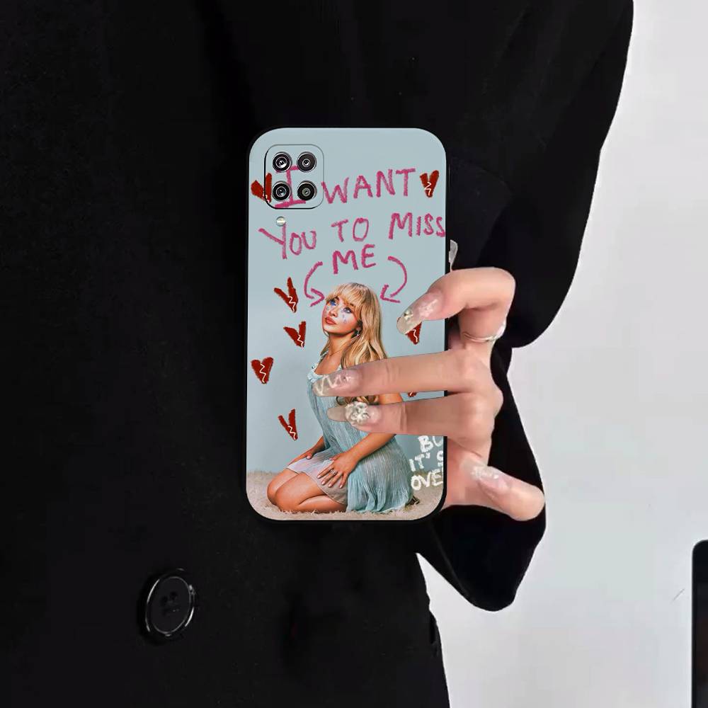 S-Sabrina C-Carpenter Handyhülle Für Samsung Galaxy S21 S22 S23 S24ULTRA S25ULTRA FE Ultra Plus5G A52S S26 Weiche Hülle