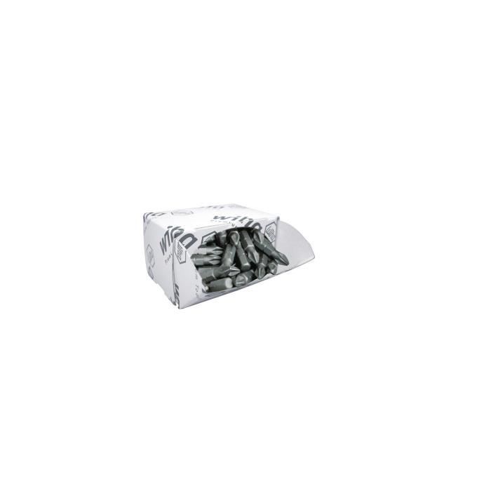 Embout De Vissage WIHA Standard - Boite De 50 Embouts - PH1 X 25 Mm - 08047