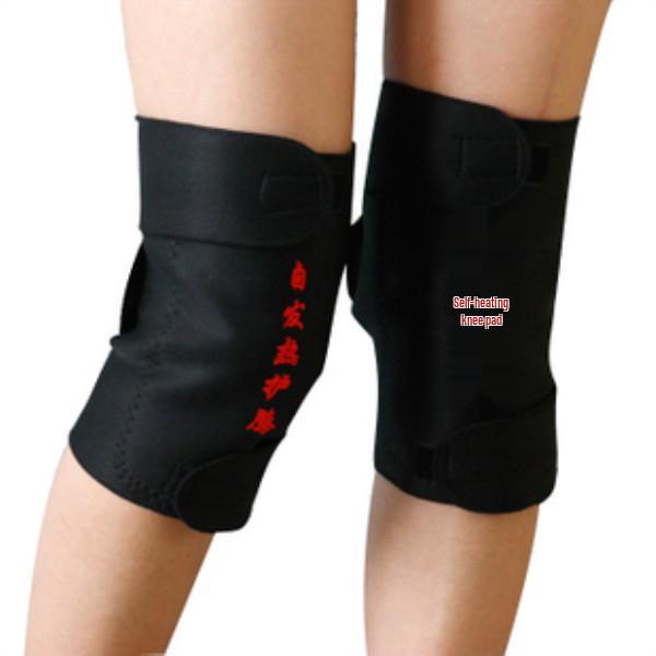 Tourmaline Self-Heating Far-Infrared Knee Pads for Warmth - Ideal for Elderly, Men, and Women.