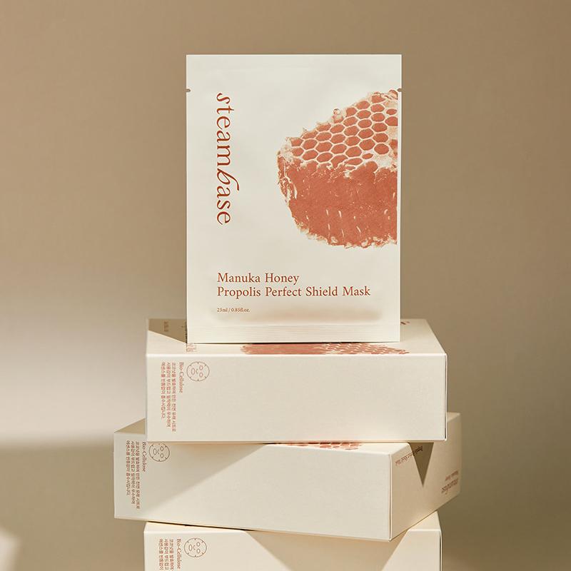 [STEAMBASE] Manuka Honey Propolis Perfect Shield Mask 25ml*10EA