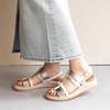 Footbed Strap Sandals Ashinaga Japanese Shoe [Uncle Ashinaga] (AS_2410161)/Uncle Ashinaga/Uncle (White, Size, Adult, Alphabet, LL)