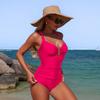 One-piece swimsuit for women, slimming waist and trendy style swimsuit in stock