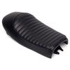ONGMEIL Vintage Retro Cafe Racer Seat for Honda CB, CL, SR, XJ, GS, and KZ (Stripe, Black)
