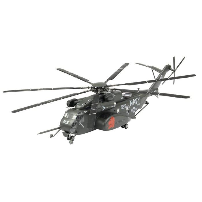 Platz/Italeri 1/72 US Navy Mine Countermeasures/Transport Helicopter MH-53E Sea Dragon HM-14 Vanguard Plastic Model Kit TPA-18 Molded Color