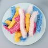 Thick Durable Shower Cap Elastic Band Shower Cap 100pcs Disposable Shower Cap with Ear Protection for Bath Waterproof