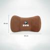 XZXCK1 For BMW New 2025 Car Seat Suede Memory Cotton Neck Pillow Headrest For BMW E46 E90 E60 F30 F10 E39 i3 i4 X1 X2 X3 X5 X4 X6 X7 M3