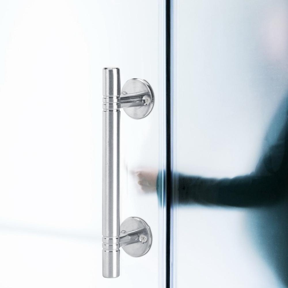 Heavy Cabinet Door Handle Silver Furniture Handle Solid Drawer Handle Bathroom