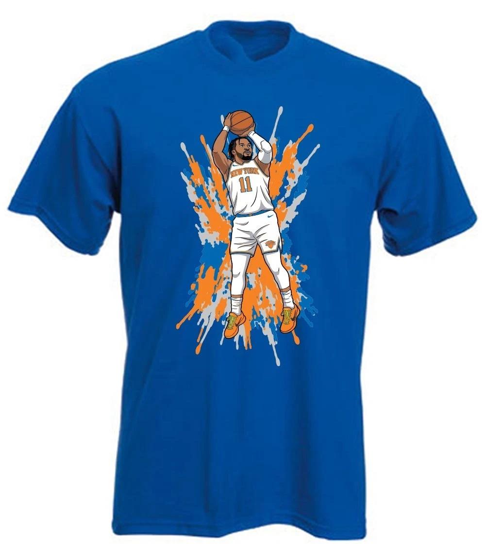 Jalen Bruson Spray Paint Knicks Shirt T-Shirt Toddler 4T XS