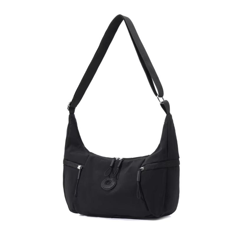 Casual Style Nylon Women'S Shoulder Bag Lightweight Soft Single Shoulder Backpack Large Capacity Tote Bag Casual Outing Shopping